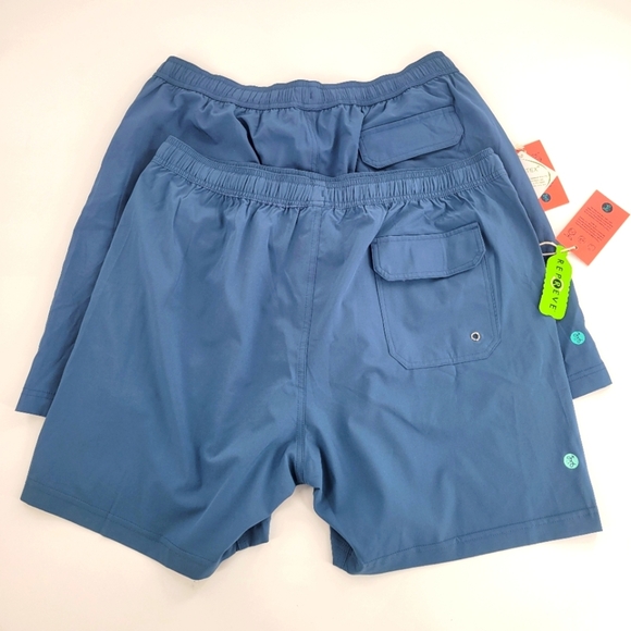 Bamboo Ave Shorts Mens Size Medium Sky Blue 7" Boundless Short Comfy New - Picture 3 of 4